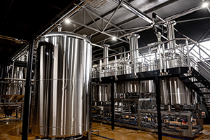 Air knives for quality-assured bottles& cans for breweries