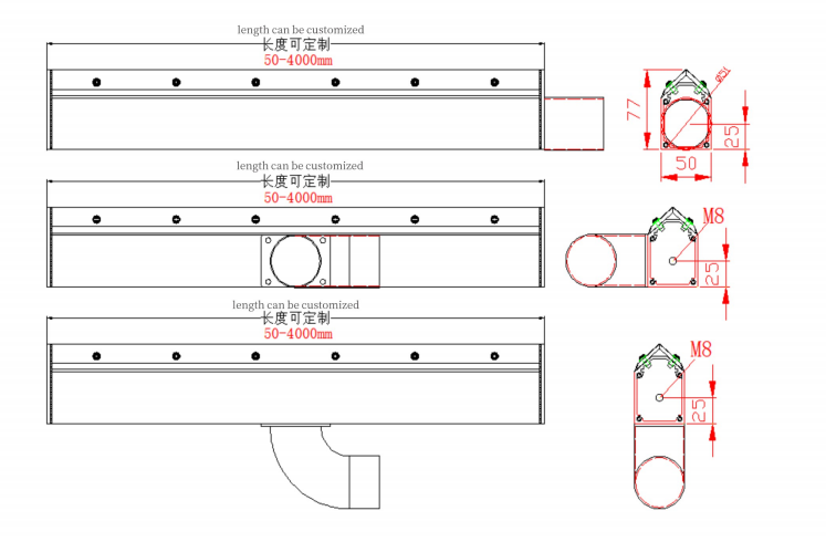 B-H Aluminium Alloy Air Knife Structure.png