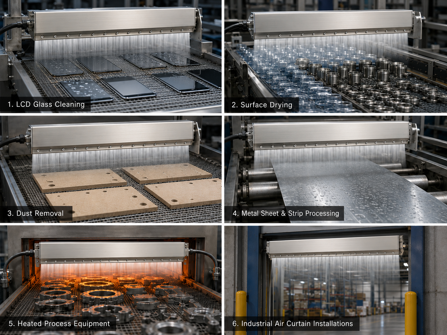 Air_knife_multi-industry_usage_scenarios