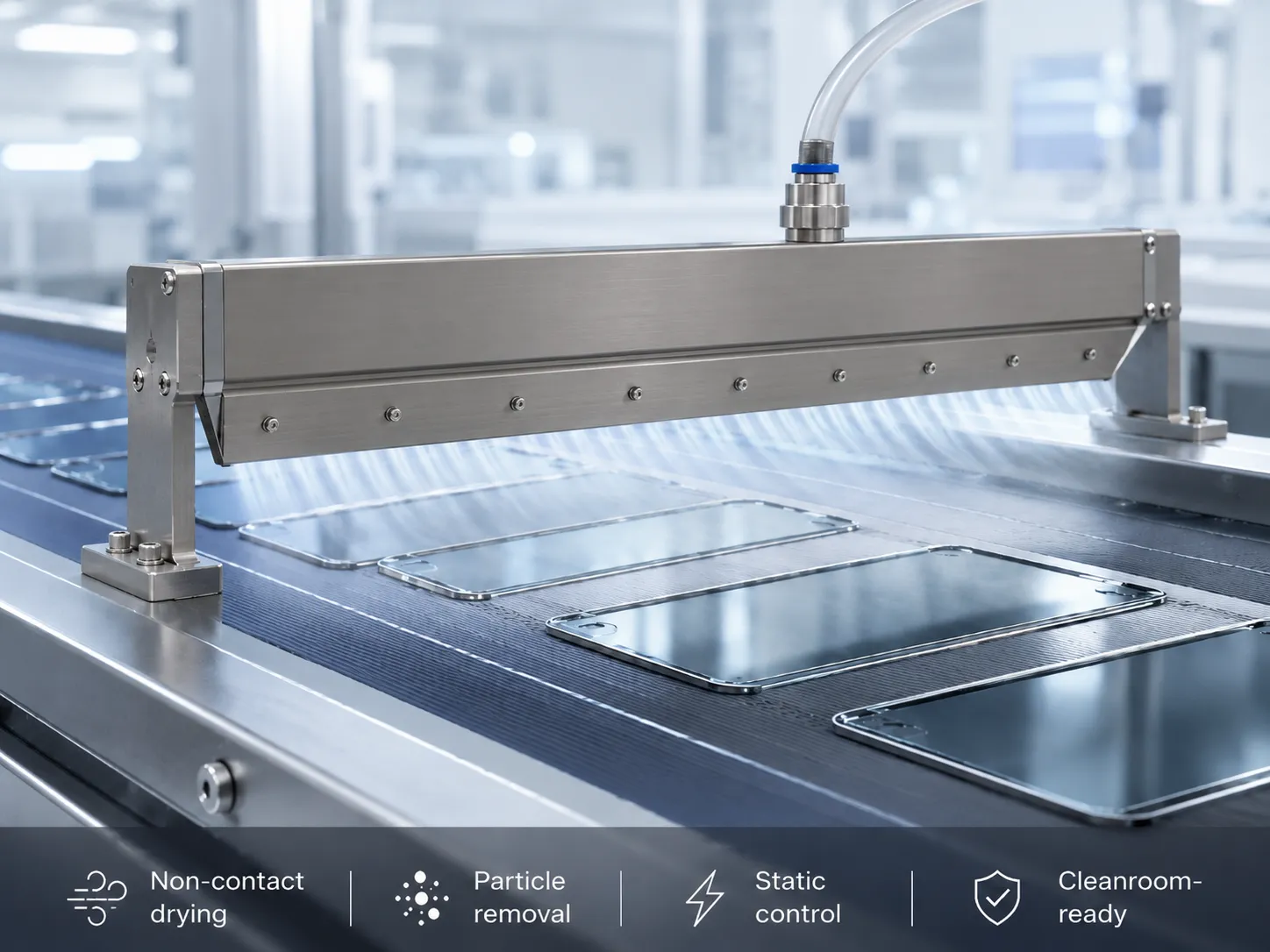 Air Knife for LCD Cleaning Lines