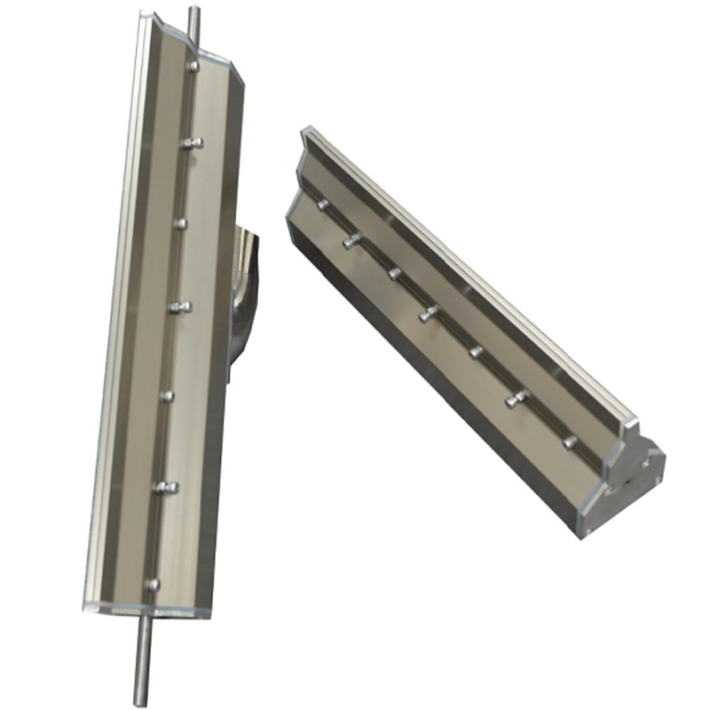 Bottom Inlet Aluminum Alloy Air Knife with 0.1–4mm Precision Gap
